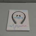 Neckband Bluetooth Headphones, Bluetooth 5.4 Wireless Headphones with Retractable Earbud, CVC8.0 Noise Cancelling, 18Hrs Playtime Stereo Headset (Black)