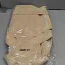 Fit Geno Back Brace Posture Corrector for Men & Women: Shoulder Straightener Adjustable Full Back Support Pain Relief - Scoliosis Hunchback Spine Corrector (Medium/Large) (Beige)