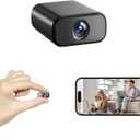 1080P WiFi Wireless Nanny Cam Security Camera,APP Control with Motion Detection and Night Vision, Mini Hidden Camera with Rechargeable Battery Indoor (Mini-Camera*1)