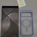 TORRAS Magnetic Shockproof for Google Pixel 10 Pro Case/Pixel 10 Case[Military Grade 12FT Drop Protection][Fit for MagSafe], Slim Matte Translucent & Sturdy Armor Case for Pixel 10/10 Pro, Sky Blue