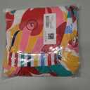 AlvaQ Women's 2025 Summer Sleeveless Floral Print Maxi Dress Strap Square Neck Beach Sun Dress (L)