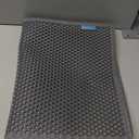 Pieviev Cat Litter Mat Double Layer Waterproof Urine Proof Trapping Mat 1 Pack (Gray, 24x15 Inch (Pack of 1))