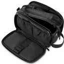 Elviros Men's Toiletry Bag, Waterproof Travel Toiletry Organizer, PU Leather Travel Toiletry Bag (Medium, Black)