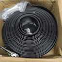 Landscape Edging 4 Inch Tall 60FT with 75Pcs Metal Spikes, Plastic Garden Edging Border Landscape Edging Border Lawn Edging for Landscaping, Flower Bed, Yard