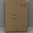 Hanging Farmhouse Oval Mirrors for Wall Decor 16 X 22 Inch, Handmade Burning Finished Oval Bathroom Mirrors for Over Sink, Rustic Wood Mirror for Entryway, Horizontal or Vertical