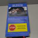 Custom-Fit Leather Car Steering Wheel Cover for Audi, C-Style, Non-Slip, Breathable