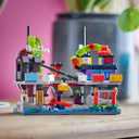 LEGO NINJAGO Micro City Markets Building Set 40706, Collectible Market Model, 365 Pieces, Ages 10+
