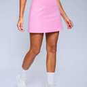 SANTINY 15" Skorts for Women with 2 Pockets High Waisted A Line Casual Pickleball Golf Skort Athletic Tennis Skirt