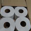 Genuine Joe Centerpull Towels, 3" Core, 1-Ply, 8.13" x 7.56", 600 Sheets/Roll, 6 Count