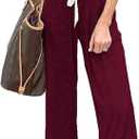 PRETTYGARDEN One Piece Jumpsuits for Women 2025 Summer Casual Drawstring Sleeveless Tank Romper Beach Vacation Outfits (Small, Z-Red)