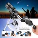 Telescope for Adults Beginners, 70mm Aperture 400mm Refractor Telescopes for Astronomy Beginners, Portable Travel Telescope Astronomy Gifts (40070)