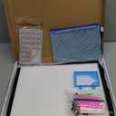 TSOCOS Rechargeable A3 Diamond Painting Light Pad, Battery & USB Powered, 3 Colours, 6 Levels Brightness, Tracing Light Box with Stand & Magnetic Clip