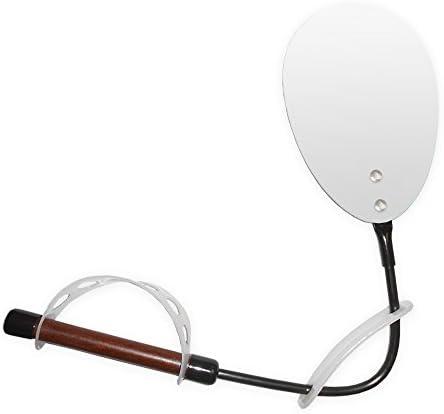 Rehabilitation Advantage Magnified Oval Flexible Inspection Mirror