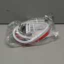 2.16" W x 39" L White Door Draft Stopper with Brush, Brush Door Seal for Protection from Sound, Cold, Moisture and Insects Silicone, Self Adhesive Door Sweep for Exterior/Interior Doors