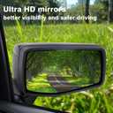 Right Passenger Side Mirror Glass Compatible With 2019 2020 2021 2022 2023 2024 2025Chevy Silverado 1500 GMC Sierra 1500 With backing plate Heated (with a tool) Replace# GM1325159 84309709