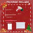 DIY Crochet Christmas Tree Kit,Handmade Crochet Christmas Tree,Tree Bow Pearl Embellishment,Beginner Christmas Crochet Kit,Christmas Craft Kit with Yarn Hook Beads Instructions