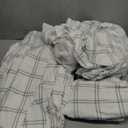 Eddie Bauer - Flannel Sheets Queen Size, Anti-Pilling & Wrinkle Resistant Cotton, Touchably Soft for All-Season Comfort - Bed Sheets with Matching Pillowcases & Fitted Sheet (Westridge Plaid Blue)