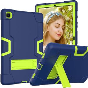 Samsung Galaxy Tab A7 10.4 Case 2022&2020, Slim Heavy Duty Hard PC Soft Silicone High Impact Protective Case for Galaxy Tab A7 10.4 inch 2022 &2020 (SM-T500/T505/T507/T509),Navy Blue