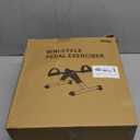 Under Desk Bike Pedal Exerciser Mini Bike for Leg/Arm Bike Foldable Peddler with LCD Display for Home/Office (GREY)