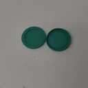 For Green Round Plastic Food Storage Replacement Lid (2-Pack)
