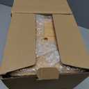 PERFNIQUE Kitchen Canisters, Airtight Canister Sets for Kitchen Counter, Kitchen Canisters for Countertop Set of 4, Coffee Tea Sugar Flour Spice Tin Jars Food Storage Container with Lid(Black)