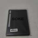 Soke Galaxy Tab S10 Plus/S9 Plus/S9 FE Plus Case with S Pen Holder- Shockproof Smart Folio Stand Case, Soft TPU Back Cover for Samsung Galaxy Tablet S10+ 12.4 Inch, Black