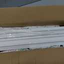 Mahjong Racks with Pushers, White Wooden American Mahjong Tile Pushers and Racks Set of 4, with White Printed Mahjong Racks Drawstring Bag, Mahjong Accessories (19.68 Inches), 19.68 x 2.55 x 1.06 inches