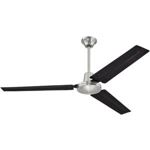 Westinghouse 7800300 Jax Ceiling Fan, 56-Inch, Brushed Nickel Black Blades