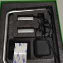 Wireless Charger for Tesla with Ambient Lighting, Headphone Charging Pad Atmosphere LED for Tesla, Car Center Console Interior for Model 3 2021-2023 & Model Y 2021-2024