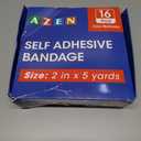 AZEN 16 Pack Self Adhesive Bandage Wrap, 2" X 5 Yards Elastic Cohesive Bandage Wrap, Color Athletic Tape, Vet Wrap, Ankle Tape