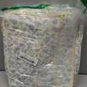 Bible Cover Case for Women,Large Quilted Bible Bag with Study Supplies,Stylish Church Bag Bible Journaling Kit,Mothers Day Christian Gifts for Women (Blue Small Floral, M)