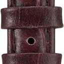 Timex Women's Easy Reader Watch (30mm, Brown/Silver-Tone/White/30mm)