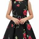 BlackButterfly Kids 'Audrey' Vintage 50's Girls Dress, 13-14