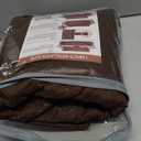 U-NICE HOME Recliner Chair Covers Reversible Chair Cover Pet Covers for Dogs with Elastic Straps Water Resistant Diamond Quilted (23''Armchair, Coffee/Beige)