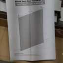 72 inch Bi fold Sliding Door Hardware Kit for Four 17" Biford Closet Barn Doors, Top-Mount, Space Saving and Easy to Assembly (Track Only, No Door) (72'' for 4 doors)