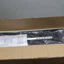 8-Lights Black Island Light fixtures Hanging Lighting for Kitchen Island Dining Room Pendant Lights Fixtures with Clear Glass Shade