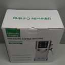 Espresso Machine 20 Bar,Touchscreen Espresso Maker with Steam Milk Frother, Stainless Steel Expresso Coffee Machine for Home with Removable Water Tank for Cappuccino Latte,Cold Brew,Long Coffee