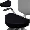 Exercise Bike Seat Cushion for Long Rides, High-Density Foam Padding, Breathable Mesh Non-Slip Cover, Stationary Bike & Rowing Machine Seat Pad for Comfort and Support