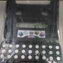 Delxo Folding Step Stool, 13 inch Non-Slip Foldable Stools Up to 300 LBS, Step Stool with Handle, Lightweight for Kitchen, Bathroom, Bedroom, Garden, Black, 1PC