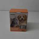 Cat Water Fountain Stainless Steel: 3.2L/108oz Pet Foundatin Water Bowl for Cats Inside Automatic Dog Drinking Dispenser Dish Animal Feeding & Watering Supplies Waterfall with 1 Replacement Filter