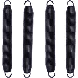 R3847 Replacement Spring Kit (4-Pack) for HWH Hydraulic Leveling Jacks - 13-3/8" Heavy Duty Black Springs