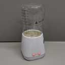Portable Bottle Warmer, w-maxa Fast Baby Bottle Warmer for Travel with Glass Bottle & 4 Adapters, Rechargeable Bottle Warmer On The Go with Precise Temperature Control for Breastmilk, Formula