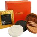 Aeris Car Fragrance Orb Starter Kit - Includes Orb + Refillable Scent Stone (Creed Noir (Starter Kit))