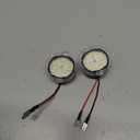 RUXIFEY Side Mirror Puddle Light LED Lamp Compatible with Ford F150 Explorer Edge Expedition Flex Fusion Taurus X, 6000K White, 2-Pieces