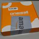 oneisall Professional Dog Grooming Clippers: Cordless Rechargeable Thick Hair Clipper with Detachable Metal Combs, Low Noise Heavy-Duty Pet Clippers for Curly/Fine/Wavy Hair, 676pro (Silver)