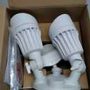 JJC LED Security Lights,Motion Sensor Flood Light Outdoor Fixture,3000LM 27.5W(120W Equiv.),IP65 Waterproof,5000K Daylight White ETL Listed Outdoor Lighting White (Not Solar Powered)