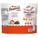 Kinder Bueno Mini Chocolate Bites with Crispy Wafer and Hazelnut Cream, Individually Wrapped, Party Pack, 23.8 oz (EXP 05/17/26)