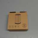 Portable Paper Lamp,White Accordion Desk Lamp,Japanese Lanterns lamp for Home Decoration and Gift,Dimmable Bedside Lamp,1200mAh USB Powered Night Light for Bedroom,Office,Reading White