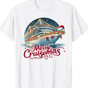 Merry Cruisemas - Cruise Mas T-Shirt, Pack Of 2, Size S, XL