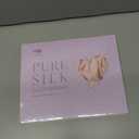 LitBear 100% Mulberry Silk Bonnet for Sleeping Women, 6A 22 Momme, Large Double-Layer Silk Hair Wrap with Tie Band (Pink)